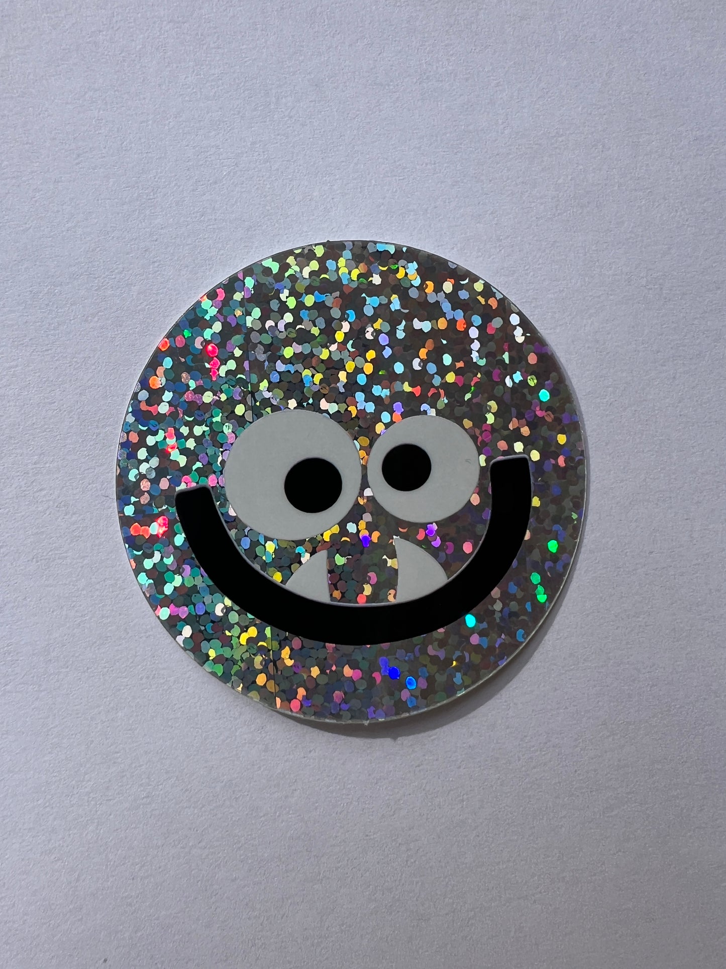 Glitter Monster Sticker